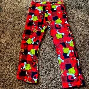 Unisex size large Grinch and Max pj pants NWOT